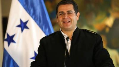 Juan Orlando Hernández, presidente de Honduras.