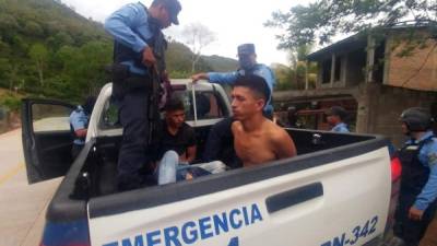 Los capturados serán puestos a la orden de la Fiscalía.