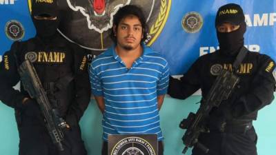 Sospechoso detenido en la ciudad de La Ceiba, Atlántida, Caribe de Honduras.