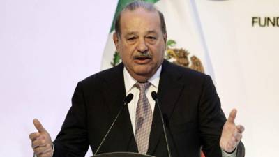 El mexicano Carlos Slim es el sexto hombre más rico del mundo.