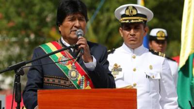 Evo Morales (i), presidente de Bolivia. EFE/Archivo