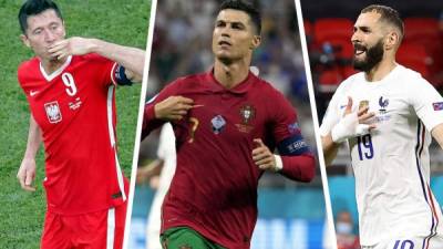 Cristiano Ronaldo comanda la tabla de goleadores de la Eurocopa 2021.