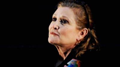 Carrie Fisher, conocida por interpretar a la princesa Leia, murió en 2016 a los 60 años. Foto archivo EFE.