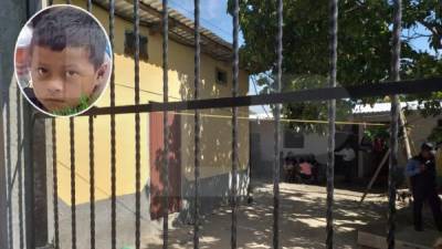 Mientras descansaba en esta vivienda fue asesinado el menor Luis Torres Ramos.
