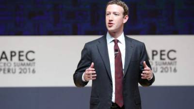 El fundador de Facebook, Mark Zuckerberg. EFE/Archivo