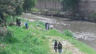 El cuerpo del bebé fue hallado en las cercanías del río Choluteca. Foto archivo