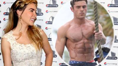 La cantante y actriz mexicana Belinda asegura que no hay relación sentimental entre ella y Zac Efron, su compañero en la cinta Baywatch.