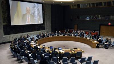 Vista general del Consejo de Seguridad de las Naciones Unidas (ONU). EFE/Archivo