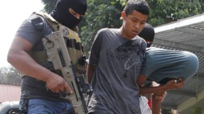 Los dos jóvenes fueron capturados en La Lima.