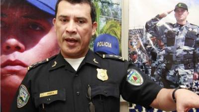 El comisionado general de la Policía, Héctor Iván Mejía.