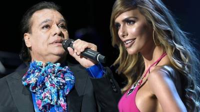 Juan Gabriel y Ángela Poce, personajes del momento, fue la inspiración de una piñatería.