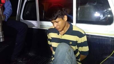 Jhony Elí Santos Gutiérrez (de 22 años) es uno de los detenidos.