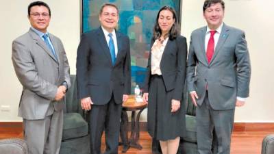 El representante de la ONU se reunió con el presidente Juan Orlando Hernández, líderes políticos de los partidos Liberal, Libre y con Salvador Nasralla.