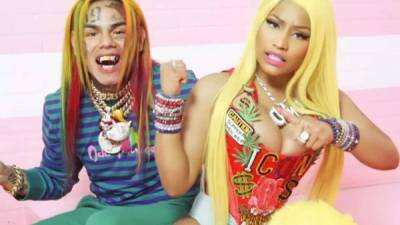 6ix9ine y Nicki Minaj.