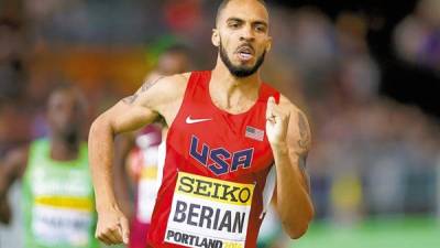 Boris Berian podría perderse los Juegos Olímpicos por la demanda de Nike.