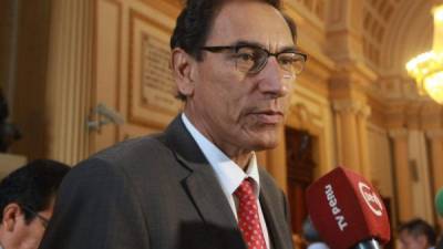 Martín Vizcarra, presidente de Perú.