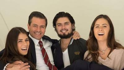 Paulina, Nicole y Alejandro Peña felicitaron este 20 de julio a su papá, el ex presidente de México, por su cumpleaños número 53 a través de publicaciones en Instagram.