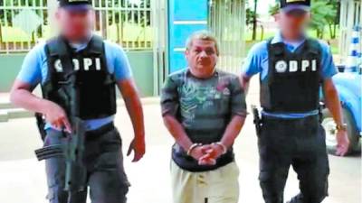 Aprehendido. Felipe Baca fue capturado ayer por agentes de la Dirección Policial de Investigaciones.