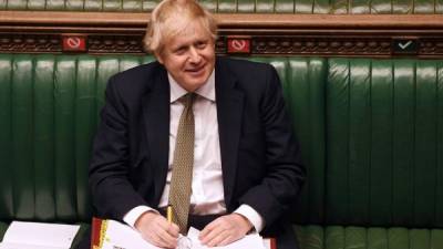 Boris Johnson, primer ministro del Reino Unido.