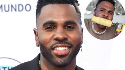 Jason Derulo compartió un video en donde parecía haber tenido un accidente haciendo un reto de TikTok.