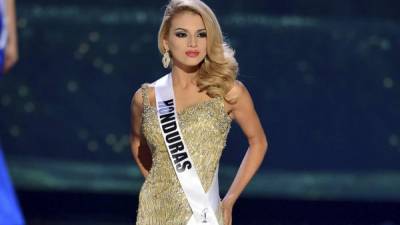 La última Miss Honduras Universo, Gabriela Ordoñez.
