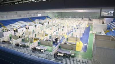 El Gimnasio Municipal está atendiendo pacientes remitidos de los hospitales Catarino Rivas y Leonardo Martínez.