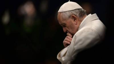 El papa se expresó su repudió al atentado que dejó al menos 13 muertos y más de 50 heridos en Barcelona.Foto AFP.