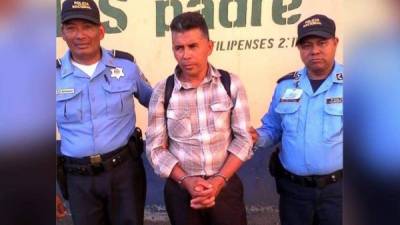 Juan Pablo Hernández Aguilar (49) fue detenido por agentes de la Policía hondureña.
