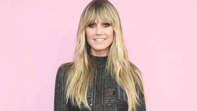 La top model Heidi Klum ya inició los preparativos para el disfraz que usará en el día de las brujas este año.