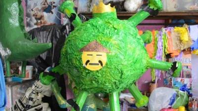 La piñata se hizo viral en las redes sociales.