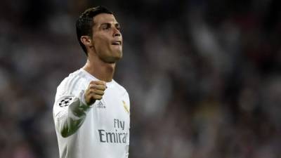 Cristiano Ronaldo, celebrando al final del partido. Foto AFP