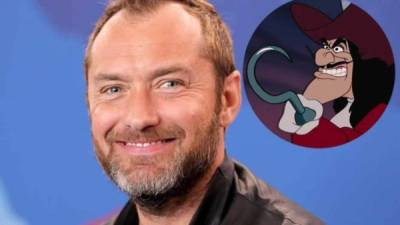 Jude Law encarnará al Capitán Garfio en la nueva película de acción de real de 'Peter Pan'.