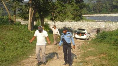 El cuerpo del taxista apareció en las cercanías del río Cangrejal.