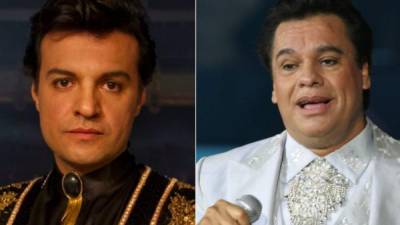 El actor colombiano Julián Román interpreta el papel de Juan Gabriel en la serie.