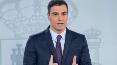 El presidente de España, Pedro Sánchez. Foto: AFP