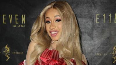 La rapera Cardi B tuvo a su hija este martes 10 de julio. Foto archivo