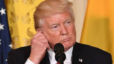 El presidente Donald Trump insiste en que su campaña electoral no tuvo ayuda de ninguna “entidad extranjera”. Foto: AFP