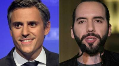 Los candidatos de El Salvador, Carlos Calleja y Nayib Bukele. AFP