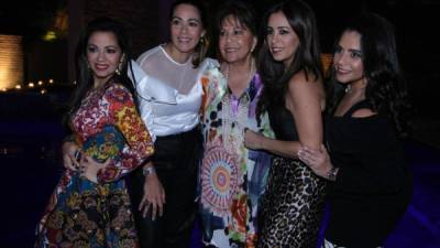 Andrea Quintana, Elena Szydel, Nena Díaz Lobo, Tricia Matuty y Ana Sikaffy compartieron.