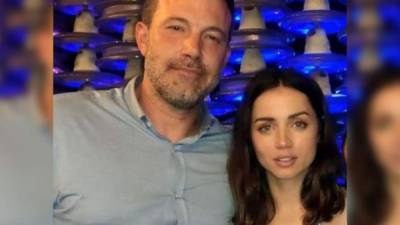 Ben Affleck y Ana de Armas se sonocieron en el rodaje de 'Deep Water'.