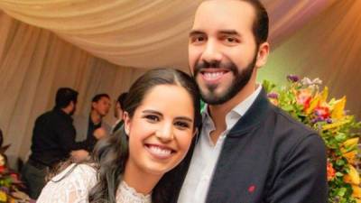 Gabriela Rodríguez y Nayib Bukele son padres por primera vez.