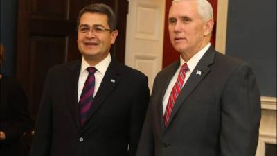 Hernández se reunirá con el vicepresidente de Estados Unidos.