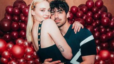 Sophie Turner y Joe Jonas.