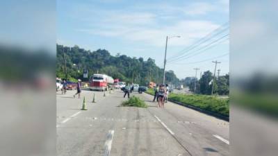 El accidente ocurrió en el sector de El Kilómetro.