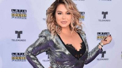 La cantante Chiquis Rivera.