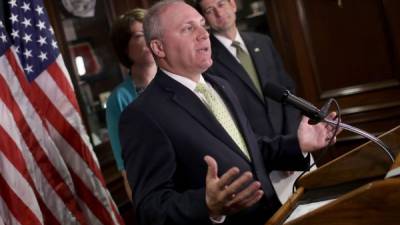 El congresista republicano Steve Scalise. AFP/Archivo