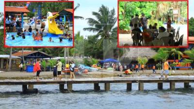 Miles de hondureños se trasladaron a playas y balnearios entre amigos y familia durante la Semana Santa 2021.