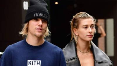 Justin Bieber y Hailey Baldwin.