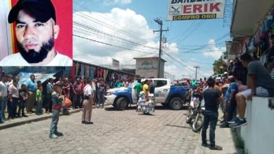 Escena. En una barbería en una zona transitada y rodeada de negocios fue asesinado el comunicador Edgar Joel Aguilar.