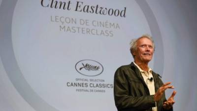 La leyenda del cine Clint Eastwood.